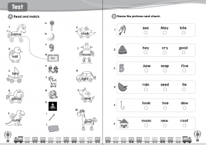 ชุดสอนโฟนิกส์ 3 Hi! Phonics  เสียงสระยาว  แบบเรียน+CD+แบบฝึกหัด - Image 6