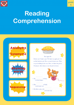 แบบฝึกอ่านภาษาอังกฤษประถม พร้อมเฉลย Reading Comprehension G 1 (Subscribed eBook)