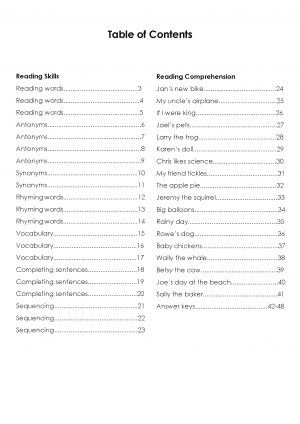 แบบฝึกอ่านภาษาอังกฤษประถม พร้อมเฉลย Reading Comprehension G 1 (Subscribed eBook) - Image 2