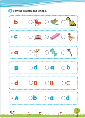 แบบเรียนโฟนิกส์ 1 เสียงพยัญชนะ Hi! Phonics - Alphabet Sounds - Image 7