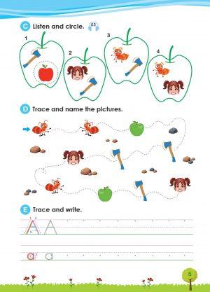 แบบเรียนโฟนิกส์ 1 เสียงพยัญชนะ Hi! Phonics - Alphabet Sounds - Image 3