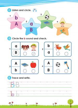 แบบเรียนโฟนิกส์ 1 เสียงพยัญชนะ Hi! Phonics - Alphabet Sounds - Image 5