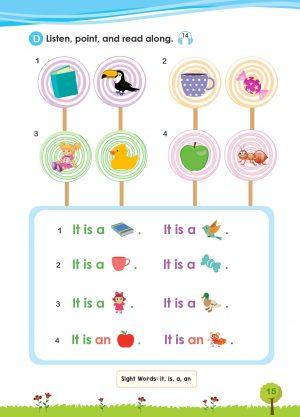 แบบเรียนโฟนิกส์ 1 เสียงพยัญชนะ Hi! Phonics - Alphabet Sounds - Image 9