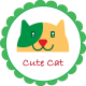 Cute Cat Logo